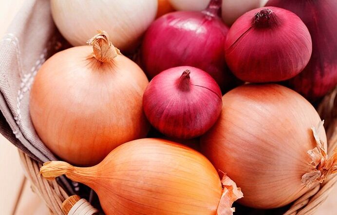 Bawang untuk membuang parasit dari badan